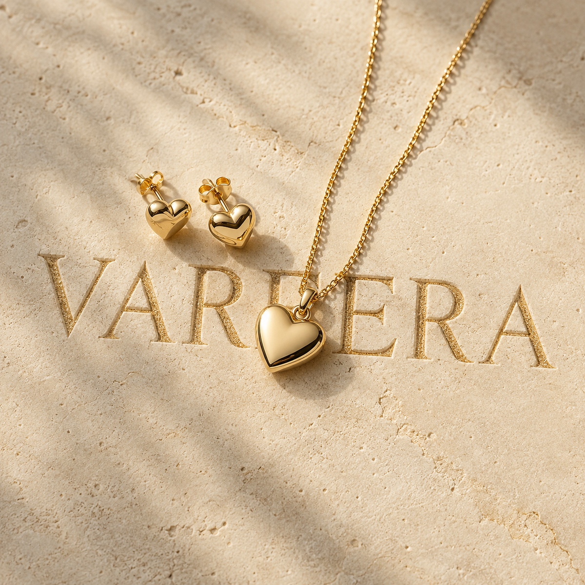 Collection de bijoux dorés pour femme VAREERA